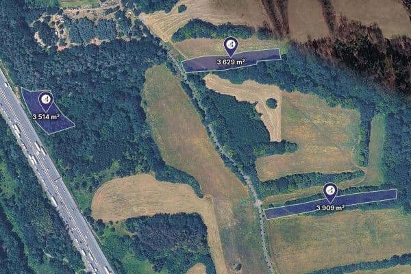 Predaj pozemku 11.052 m², Mirošovice, Středočeský kraj Predaj pozemku 11.052 m², Mirošovice, Středočeský kraj