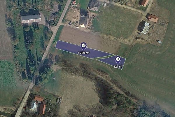Predaj pozemku 2.586 m², Libež Predaj pozemku 2.586 m², Libež