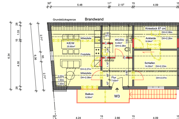 Prenájom bytu 2-izbový 66 m², Hintergasse 17, Frankenthal Prenájom bytu 2-izbový 66 m², Hintergasse 17, Frankenthal