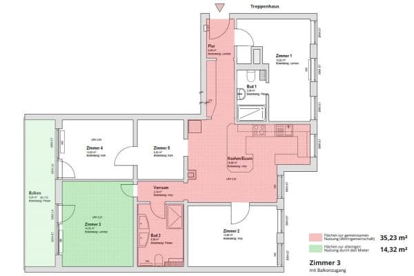 Prenájom bytu 24 m², Westliche Stadtmauerstr., Erlangen Prenájom bytu 24 m², Westliche Stadtmauerstr., Erlangen