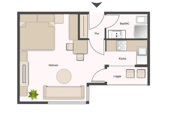 Prenájom bytu 1-izbový 35 m², Augustenstr. 81, Stuttgart, Bádensko-Wurttembersko Prenájom bytu 1-izbový 35 m², Augustenstr. 81, Stuttgart, Bádensko-Wurttembersko