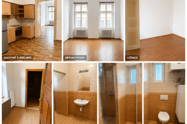 Prenájom bytu 2-izbový 72 m², Vltavská, Praha Prenájom bytu 2-izbový 72 m², Vltavská, Praha