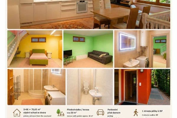 Prenájom bytu 2-izbový 70 m², Nebušická, Praha Prenájom bytu 2-izbový 70 m², Nebušická, Praha
