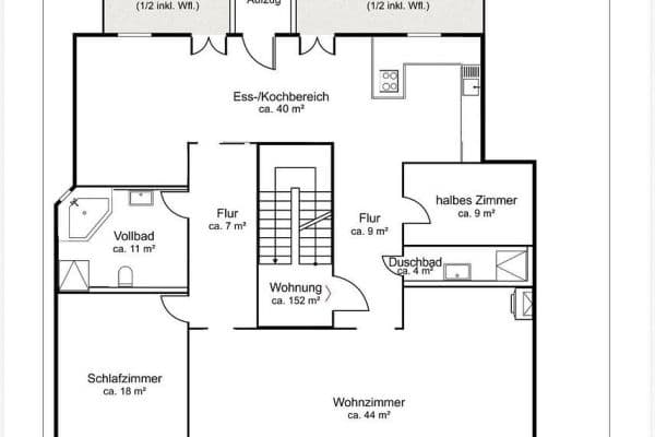 Predaj bytu 3-izbový 152 m², Hamburg, Hamburg Predaj bytu 3-izbový 152 m², Hamburg, Hamburg
