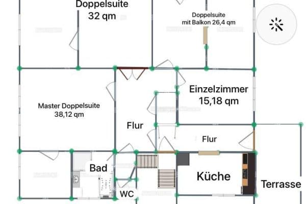 Prenájom bytu 32 m², Coburg, Bavorsko Prenájom bytu 32 m², Coburg, Bavorsko