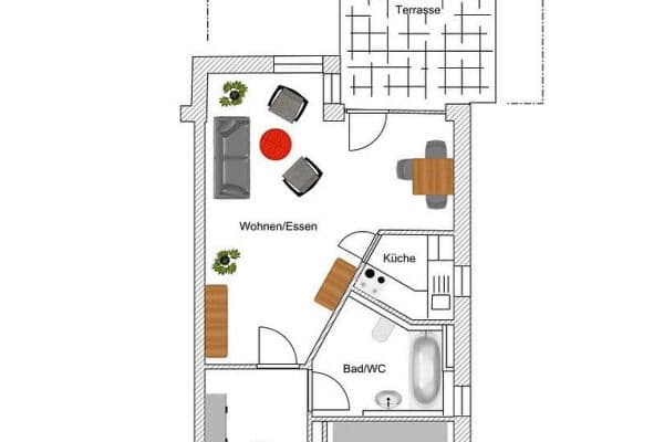 Predaj bytu 2-izbový 57 m², Ulm Predaj bytu 2-izbový 57 m², Ulm
