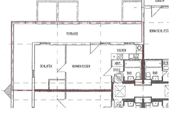 Prenájom bytu 2-izbový 76 m², Karlsruhe Prenájom bytu 2-izbový 76 m², Karlsruhe