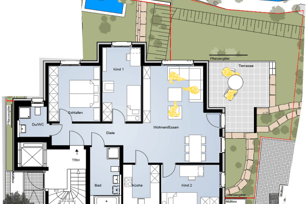 Predaj bytu 4-izbový 103 m², Backnang Predaj bytu 4-izbový 103 m², Backnang