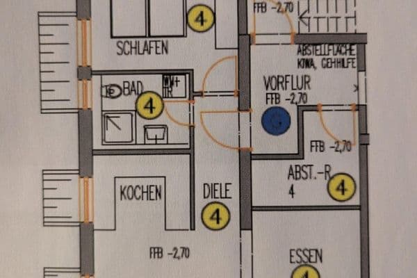 Prenájom bytu 2-izbový 52 m², Mörikestraße, Ebersbach an der Fils Prenájom bytu 2-izbový 52 m², Mörikestraße, Ebersbach an der Fils