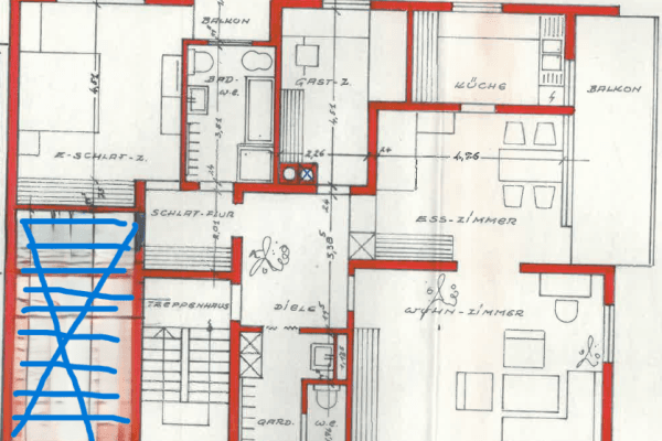 Prenájom bytu 4-izbový 125 m², Nürtingen Prenájom bytu 4-izbový 125 m², Nürtingen