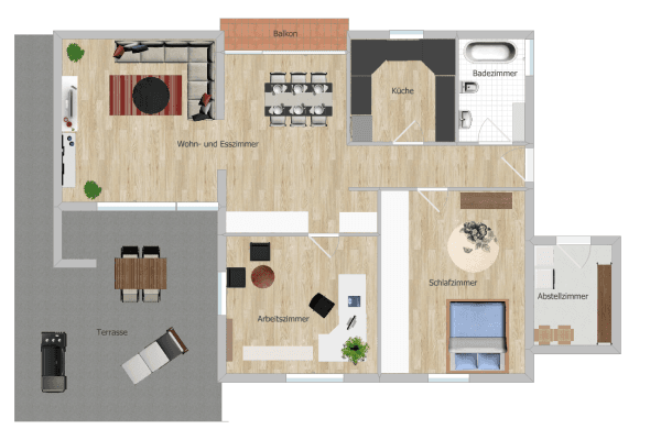 Prenájom bytu 3-izbový 99 m², Ludwig Richter Straße 66, Heidenheim an der Brenz Prenájom bytu 3-izbový 99 m², Ludwig Richter Straße 66, Heidenheim an der Brenz