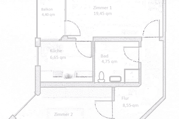 Predaj bytu 2-izbový 58 m², Kaiser Wilhelm Str., Ludwigshafen am Rhein, Porýnie-Falcko Predaj bytu 2-izbový 58 m², Kaiser Wilhelm Str., Ludwigshafen am Rhein, Porýnie-Falcko