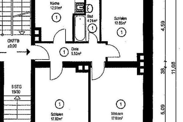 Prenájom bytu 3-izbový 70 m², Schachnerstrasse, München, Bavorsko Prenájom bytu 3-izbový 70 m², Schachnerstrasse, München, Bavorsko