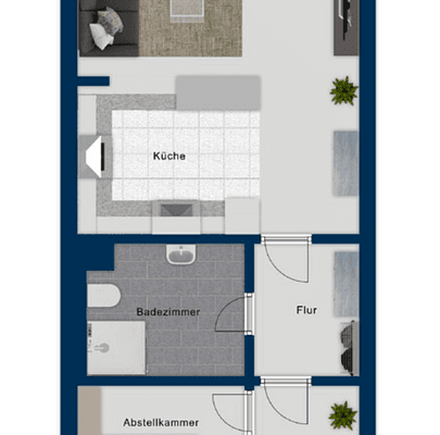 Prenájom bytu 2-izbový 67 m², Elsasser Straße 121, Bremen, Brémy Prenájom bytu 2-izbový 67 m², Elsasser Straße 121, Bremen, Brémy