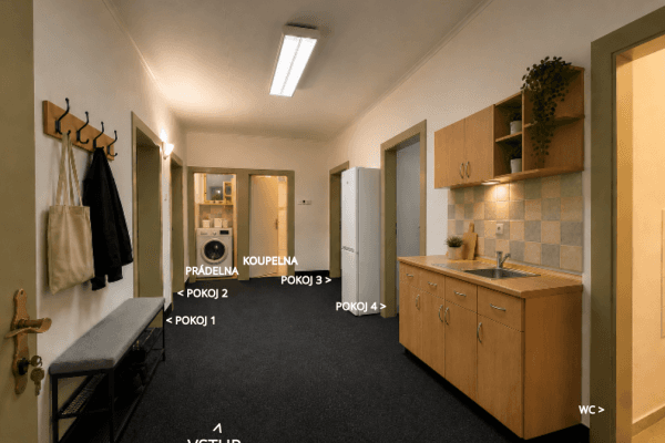 Prenájom bytu 4-izbový 106 m², Štefánikova, Zlín, Zlínský kraj Prenájom bytu 4-izbový 106 m², Štefánikova, Zlín, Zlínský kraj