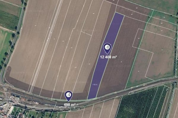 Predaj pozemku 54.528 m², Vrutice Predaj pozemku 54.528 m², Vrutice