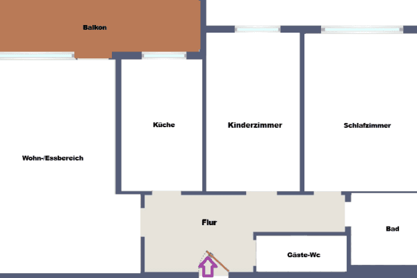 Prenájom bytu 3-izbový 85 m², Reinhardtstr. 5, Schorndorf Prenájom bytu 3-izbový 85 m², Reinhardtstr. 5, Schorndorf