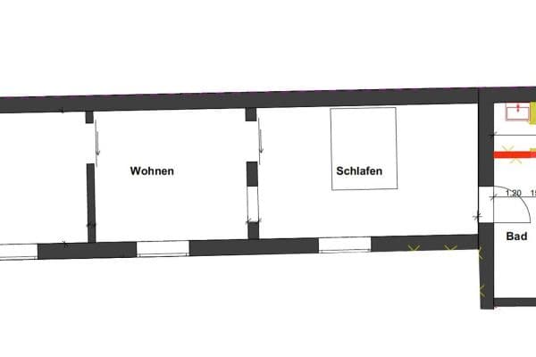 Prenájom bytu 2-izbový 55 m², Königsstraße 72, Mönchengladbach Prenájom bytu 2-izbový 55 m², Königsstraße 72, Mönchengladbach