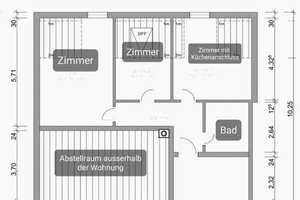 Prenájom bytu 2-izbový 56 m², Kaiser-Friedrichstr. 32, Pforzheim Prenájom bytu 2-izbový 56 m², Kaiser-Friedrichstr. 32, Pforzheim