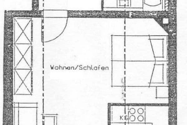 Prenájom bytu 1-izbový 41 m², Schenkendorfstraße 58, Leipzig, Sasko Prenájom bytu 1-izbový 41 m², Schenkendorfstraße 58, Leipzig, Sasko