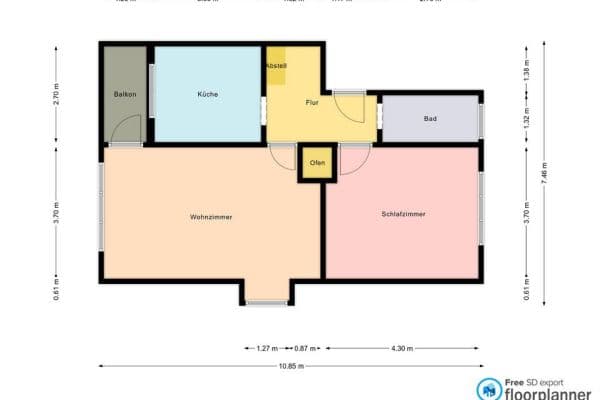 Prenájom bytu 2-izbový 58 m², Ahornweg X, Köln, Severné Porýnie - Westfálsko Prenájom bytu 2-izbový 58 m², Ahornweg X, Köln, Severné Porýnie - Westfálsko