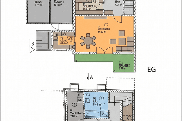 Predaj bytu 4-izbový 135 m², Brunnenstrasse 8a, Baldham, Bavorsko Predaj bytu 4-izbový 135 m², Brunnenstrasse 8a, Baldham, Bavorsko