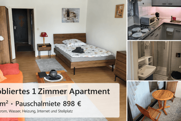 Prenájom bytu 1-izbový 36 m², Hannover, Dolné Sasko Prenájom bytu 1-izbový 36 m², Hannover, Dolné Sasko