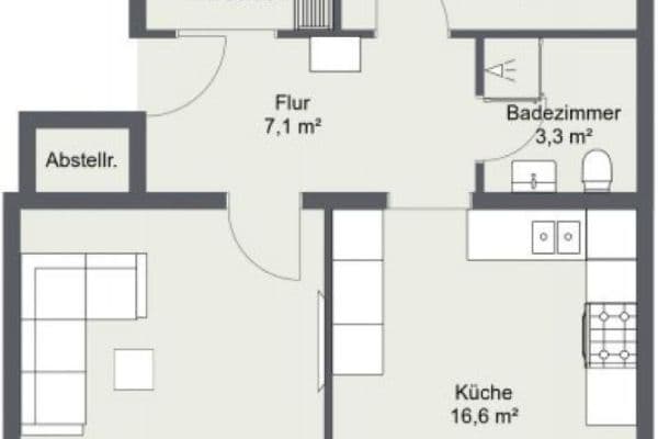 Prenájom bytu 3-izbový 67 m², Zeppelinstraße 7, München, Bavorsko Prenájom bytu 3-izbový 67 m², Zeppelinstraße 7, München, Bavorsko