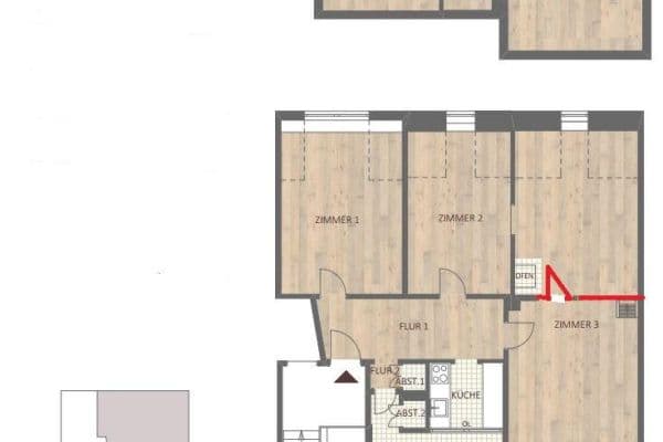 Predaj bytu 4-izbový 107 m², Wilhelm-Leuschner-Str. 40, Darmstadt, Hesensko Predaj bytu 4-izbový 107 m², Wilhelm-Leuschner-Str. 40, Darmstadt, Hesensko