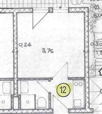 Prenájom bytu 1-izbový 24 m², Alzeyer Str 65 A, Worms Prenájom bytu 1-izbový 24 m², Alzeyer Str 65 A, Worms