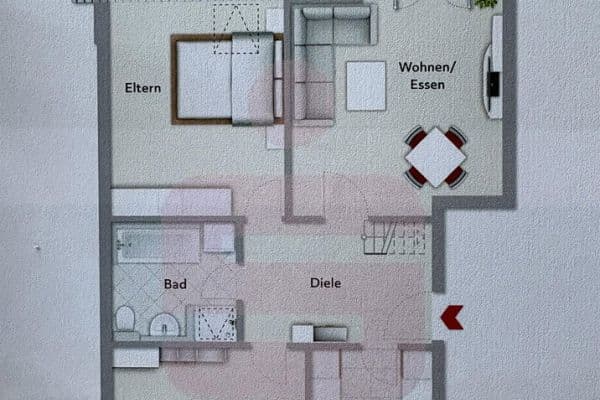 Prenájom bytu 2-izbový 63 m², Kaufbeuren-Neugablonz Prenájom bytu 2-izbový 63 m², Kaufbeuren-Neugablonz