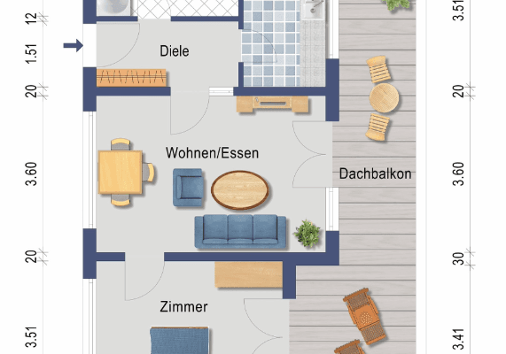 Prenájom bytu 2-izbový 62 m², Seidenweberhof 7, Rheinfelden Prenájom bytu 2-izbový 62 m², Seidenweberhof 7, Rheinfelden