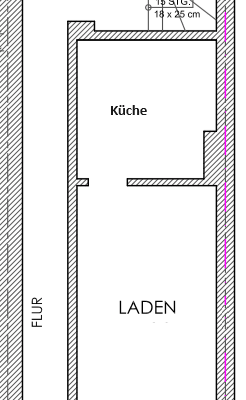 Prenájom nebytového priestoru 30 m², Mertensgasse 21-23, Düsseldorf Prenájom nebytového priestoru 30 m², Mertensgasse 21-23, Düsseldorf