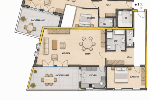 Prenájom bytu 2-izbový 119 m², Alte Kemmenauer Strasse 37, Bad Ems Prenájom bytu 2-izbový 119 m², Alte Kemmenauer Strasse 37, Bad Ems