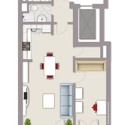 Prenájom bytu 3-izbový 71 m², Kleine Alexanderstraße 7, Berlin, Berlín Prenájom bytu 3-izbový 71 m², Kleine Alexanderstraße 7, Berlin, Berlín