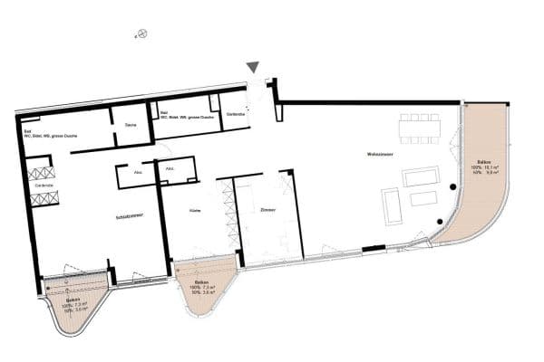 Predaj bytu 4-izbový 205 m², Stralauer Allee 5, Berlin, Berlín Predaj bytu 4-izbový 205 m², Stralauer Allee 5, Berlin, Berlín