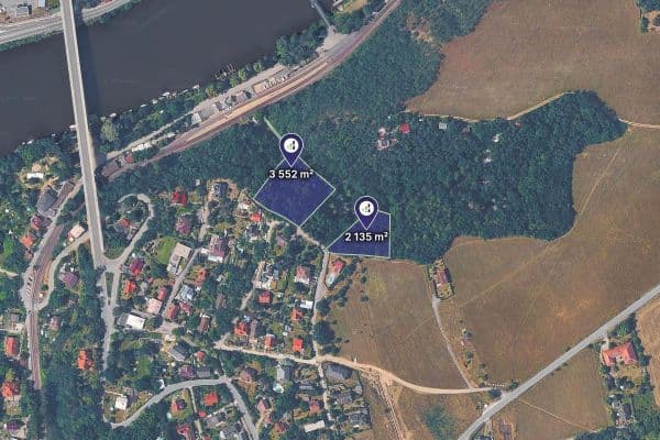 Predaj pozemku 5.687 m², Davle Predaj pozemku 5.687 m², Davle