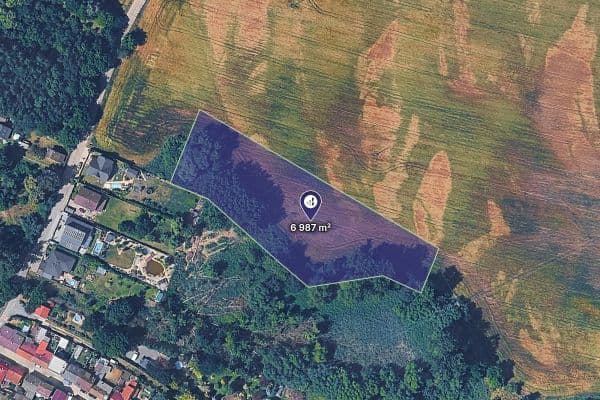 Predaj pozemku 2.620 m², Kostelec nad Labem Predaj pozemku 2.620 m², Kostelec nad Labem