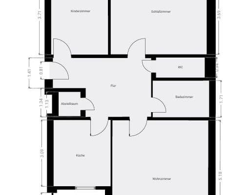 Predaj bytu 3-izbový 79 m², Werner-Hilpert Str., Dietzenbach Predaj bytu 3-izbový 79 m², Werner-Hilpert Str., Dietzenbach