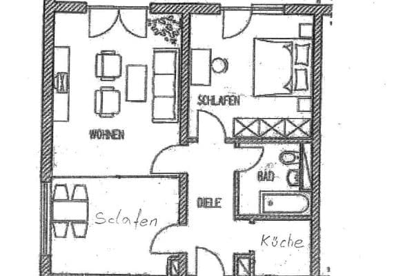 Prenájom bytu 3-izbový 65 m², Julius-Brecht-Straße 3, Frankfurt am Main, Hesensko Prenájom bytu 3-izbový 65 m², Julius-Brecht-Straße 3, Frankfurt am Main, Hesensko