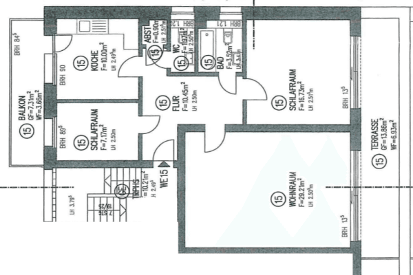 Prenájom bytu 3-izbový 91 m², Rathelbeckstr. 356, Düsseldorf, Severné Porýnie - Westfálsko Prenájom bytu 3-izbový 91 m², Rathelbeckstr. 356, Düsseldorf, Severné Porýnie - Westfálsko