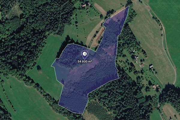 Predaj pozemku 54.930 m², Valašská Senice Predaj pozemku 54.930 m², Valašská Senice