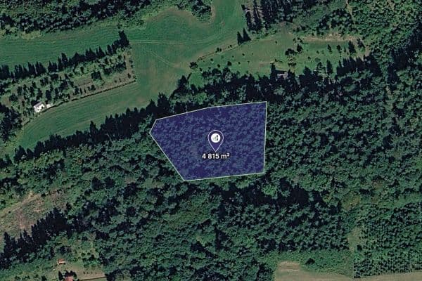 Predaj pozemku 4.815 m², Hovězí Predaj pozemku 4.815 m², Hovězí