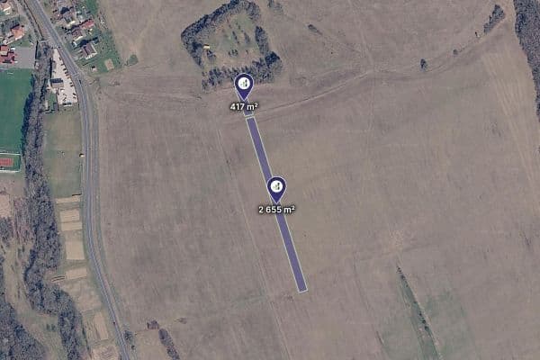 Predaj pozemku 1.536 m², Hřivínův Újezd, Zlínský kraj Predaj pozemku 1.536 m², Hřivínův Újezd, Zlínský kraj
