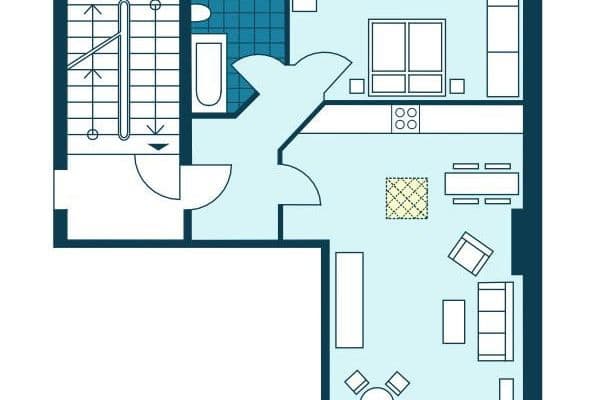 Prenájom bytu 2-izbový 65 m², Berlin, Berlín Prenájom bytu 2-izbový 65 m², Berlin, Berlín