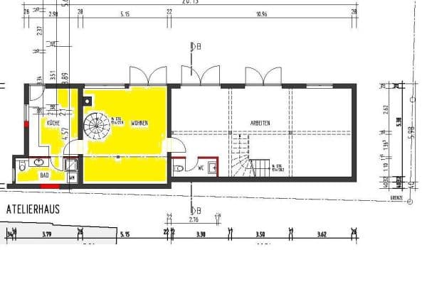 Prenájom bytu 2-izbový 78 m², Achern Prenájom bytu 2-izbový 78 m², Achern