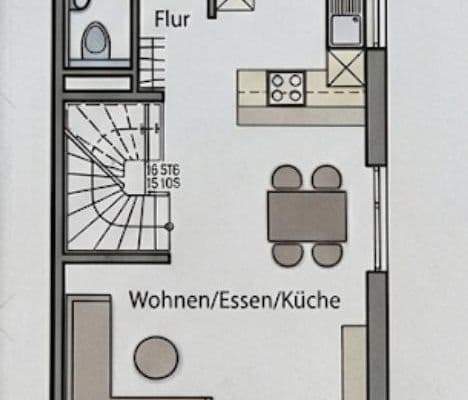 Prenájom bytu 5-izbový 111 m², Heimsheim Prenájom bytu 5-izbový 111 m², Heimsheim