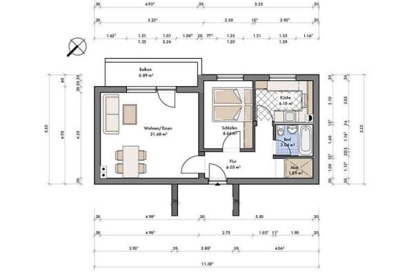 Predaj bytu 2-izbový 55 m², Belfaster Strasse, Wedding, Berlín Predaj bytu 2-izbový 55 m², Belfaster Strasse, Wedding, Berlín