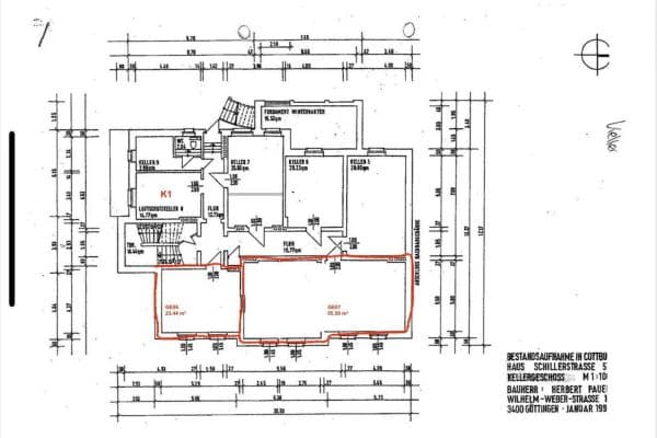 Prenájom kancelárie 69 m², Schillerstraße 55, Cottbus, Brandenbursko Prenájom kancelárie 69 m², Schillerstraße 55, Cottbus, Brandenbursko