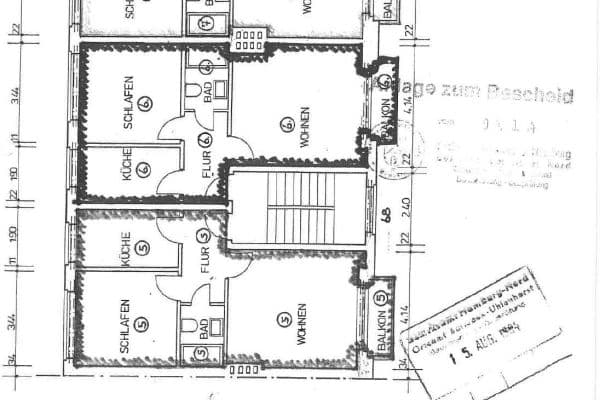 Predaj bytu 2-izbový 40 m², Hamburg Wandsbek, Hamburg Predaj bytu 2-izbový 40 m², Hamburg Wandsbek, Hamburg